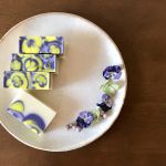 春色の水玉石けん パンジー